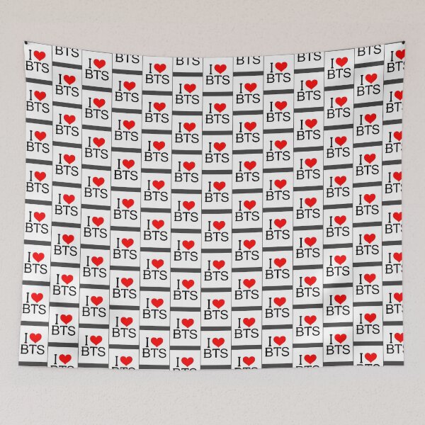 Item preview, I Love BTS Fan Design for Music Lovers and K-Pop Enthusiasts designed and sold by AhsanSaleem760.