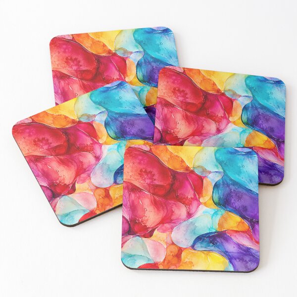Item preview, Translucent Melted Candy Glass Background designed and sold by frumixart.
