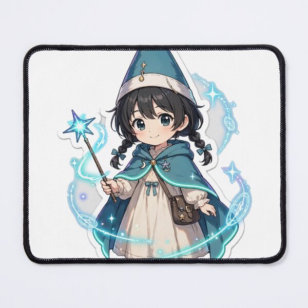 Item preview, Agott Neon Glow Sticker - Witch Hat Atelier Fan Art designed and sold by Lesley D.