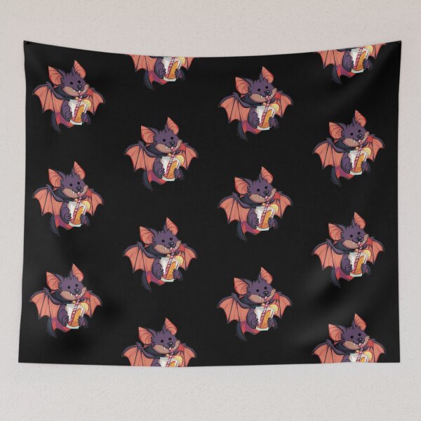 Item preview, Vampire Bat Drinking Orange Juice designed and sold by Hilman Makhluf.