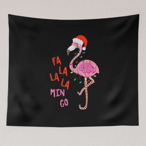 Item preview, Funny Christmas Flamingo Fa La La La designed and sold by WilfRedokry-21.