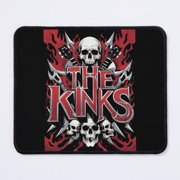 Item preview, The Kinks Skull Flame Rock Design designed and sold by JoshuaudArt.