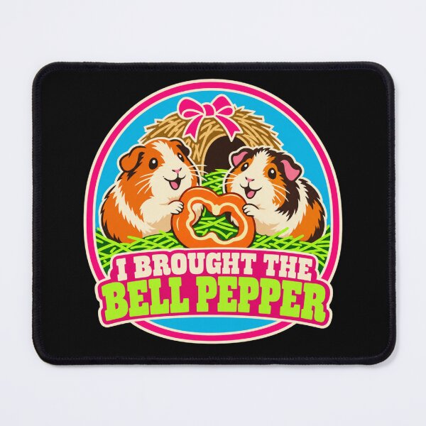Item preview, I Brought The Bell Pepper Guinea Pig Holiday Humor designed and sold by DreamLayerStudio.