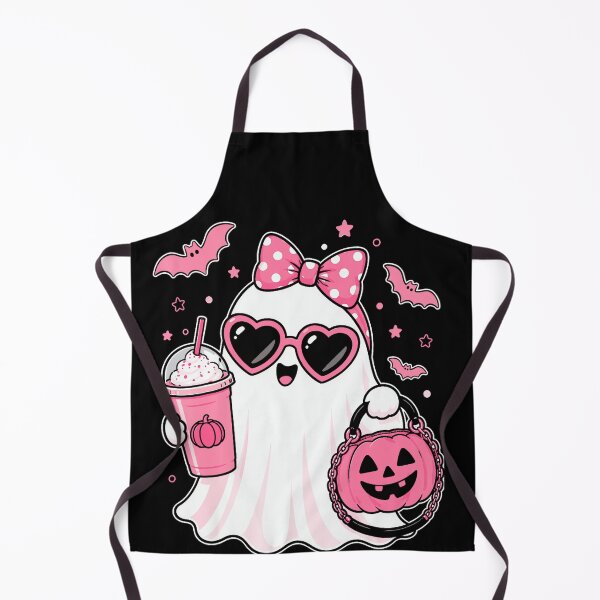 Item preview, Pink Halloween Ghost Pumpkin Coffee Spooky designed and sold by cruddenstroud23.