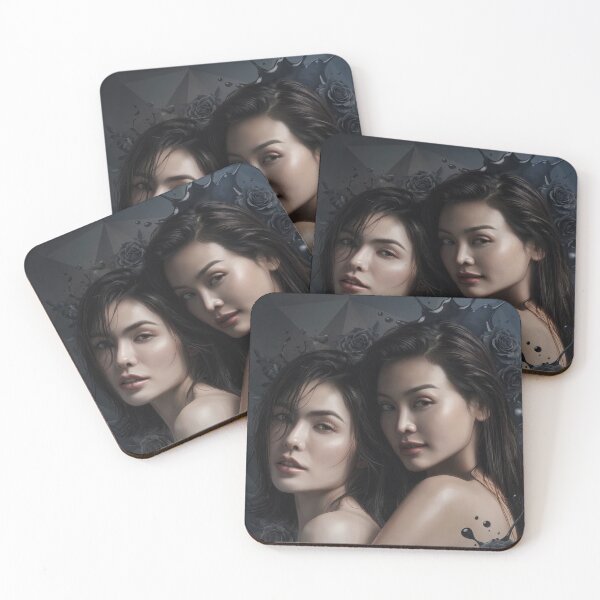 Item preview, EngLot Black Roses Thai GL Series Actress Lgbtq+ Comic Book Art Home Wall Decor Print Poster Pride TV Series Movie Music designed and sold by Mind Space.