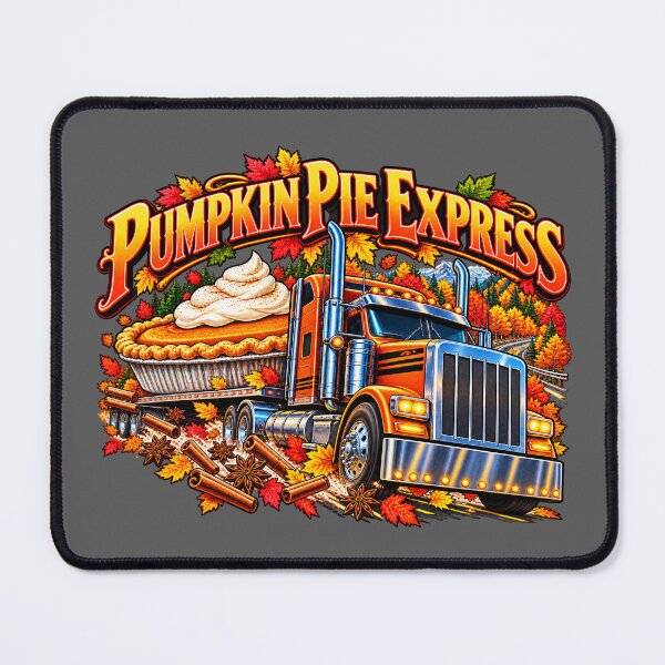Item preview, Pumpkin Pie Express - Autumn Semi Truck designed and sold by NomadForge.