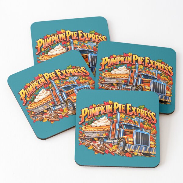 Item preview, Pumpkin Pie Express - Autumn Semi Truck designed and sold by NomadForge.