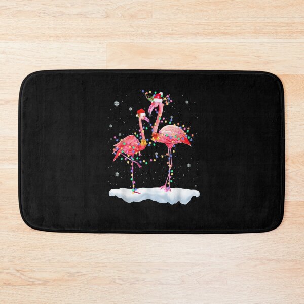 Item preview, Christmas Flamingo Family Colorful Lights designed and sold by WilfRedokry-21.