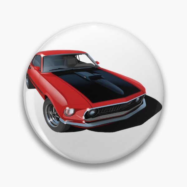 Item preview, Ford Mustang Mach Inspired Vintage Muscle Car Design designed and sold by vrtika.