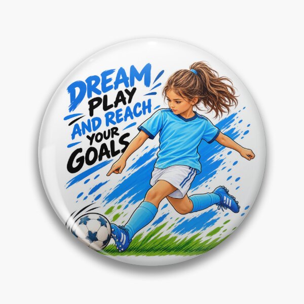 Item preview, Girl footballer designed and sold by Argi- Luz.
