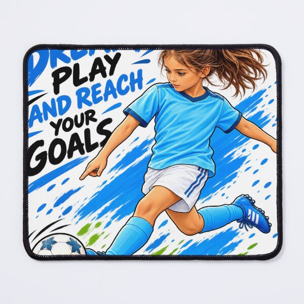 Item preview, Girl footballer designed and sold by Argi- Luz.
