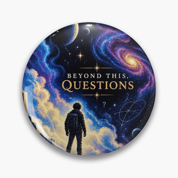 Item preview, Beyond This Questions Space Art Cosmic Philosophy Design    designed and sold by AstroPal28.