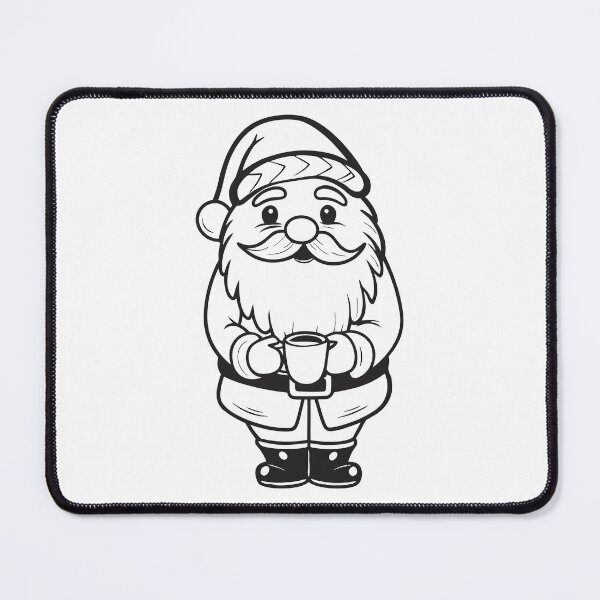 Item preview, Santa Claus with Coffee Christmas Funny Gift 2 designed and sold by OneLine Studio.