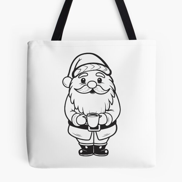 Item preview, Santa Claus with Coffee Christmas Funny Gift 2 designed and sold by OneLine Studio.
