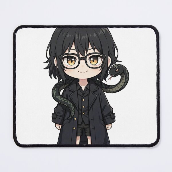 Item preview, Akane Sawatari Classic Anime Chibi Sticker - Chainsaw Man Fan Art designed and sold by Lesley D.