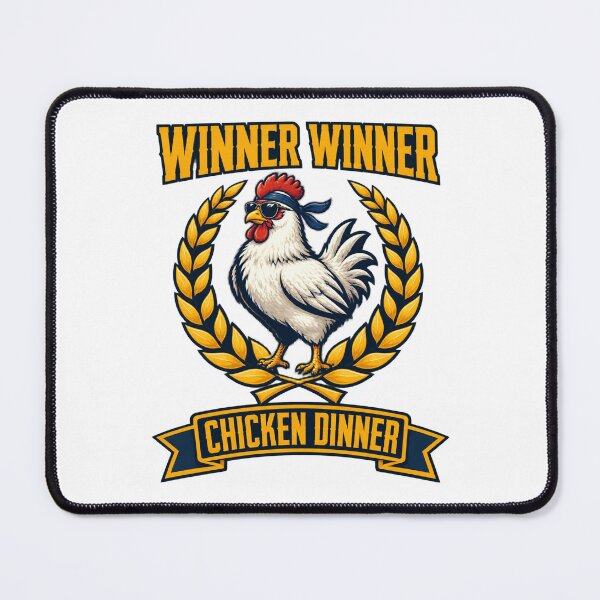 Item preview, Winner Winner Chicken Dinner with Olive Branch Design for Victory and Peace designed and sold by MirDemirDemirer.