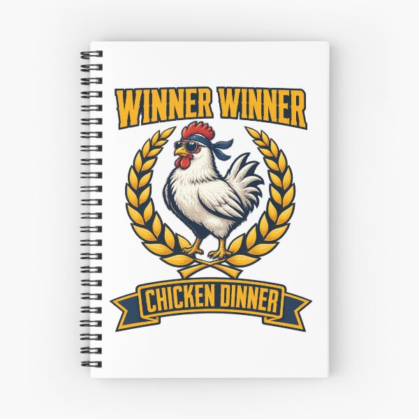 Item preview, Winner Winner Chicken Dinner with Olive Branch Design for Victory and Peace designed and sold by MirDemirDemirer.