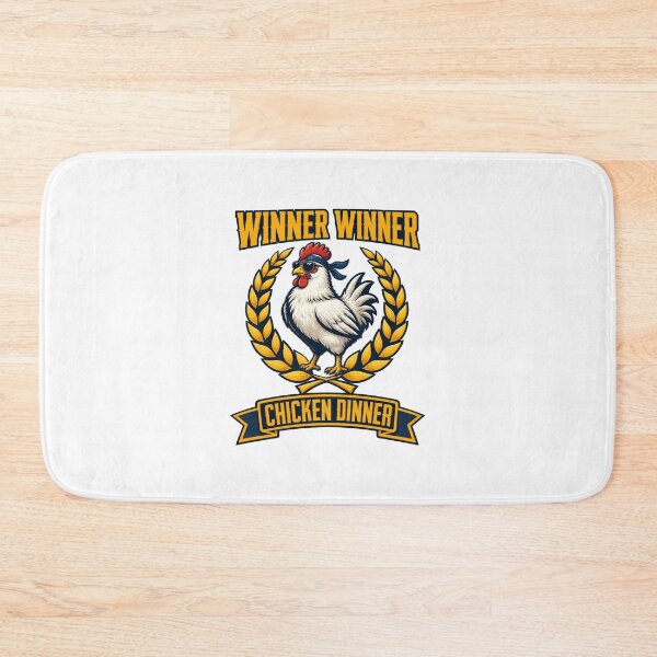 Item preview, Winner Winner Chicken Dinner with Olive Branch Design for Victory and Peace designed and sold by MirDemirDemirer.