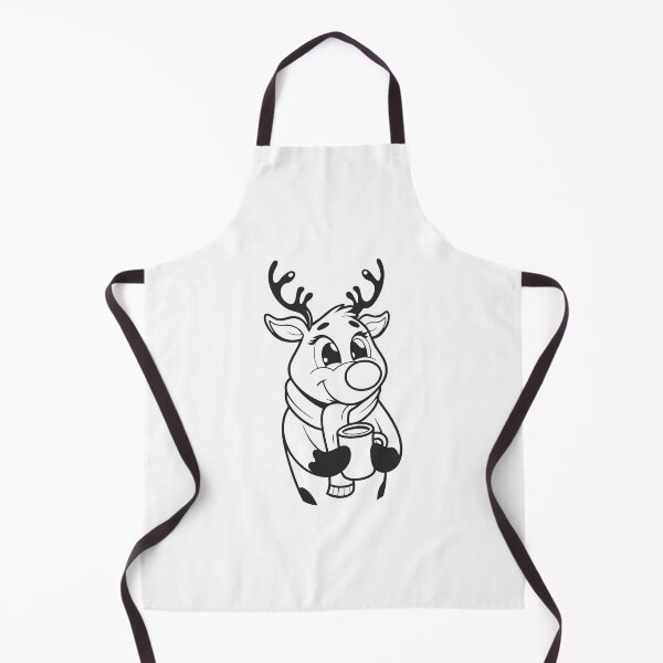 Item preview, Reindeer with Coffee Christmas Funny Gift 1 designed and sold by OneLine Studio.
