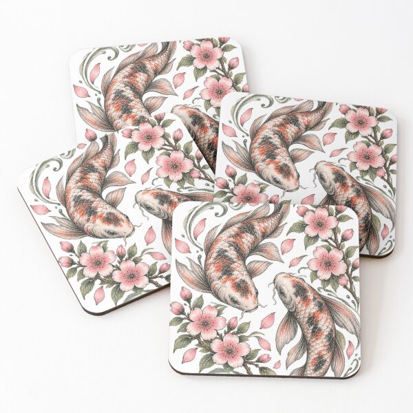 Item preview, Fish and flowers  designed and sold by Artful Traditions .