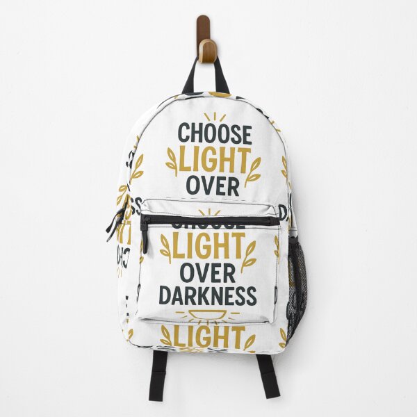 Item preview, CHOOSE LIGHT OVER DARKNESS designed and sold by mbmstores.
