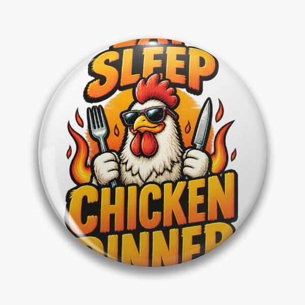 Item preview, Eat Sleep Chicken Dinner Gamer Lifestyle Design for PUBG Fans designed and sold by MirDemirDemirer.