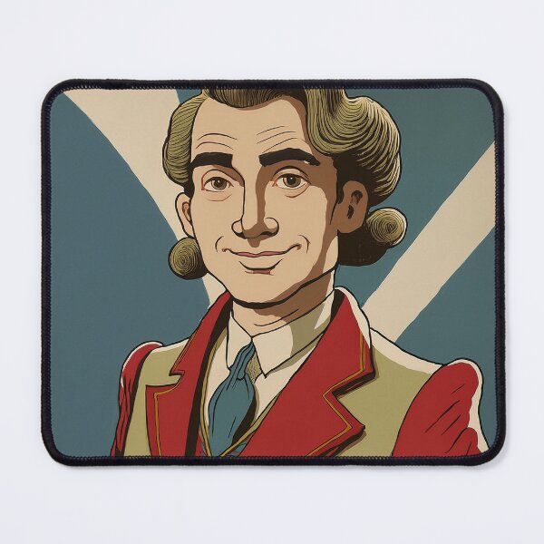 Item preview, Cartoon of man in the 18th century designed and sold by Photopat.