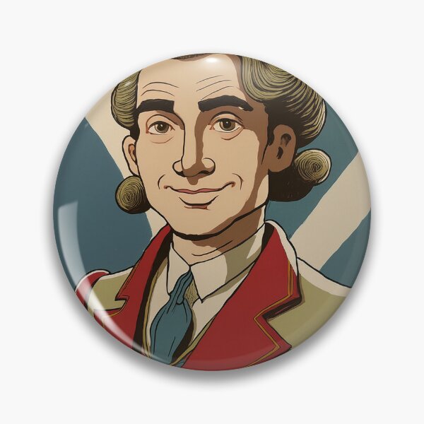 Item preview, Cartoon of man in the 18th century designed and sold by Photopat.