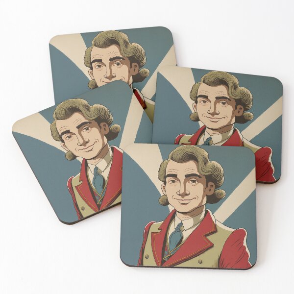 Item preview, Cartoon of man in the 18th century designed and sold by Photopat.