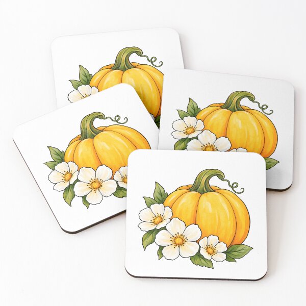 Item preview, Pumpkin with Flowers designed and sold by GraphicsClub.