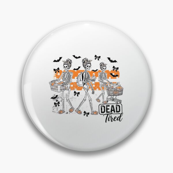 Item preview, Dead Tired Skeletons Mom Life Halloween Women designed and sold by ZAbiriarto.