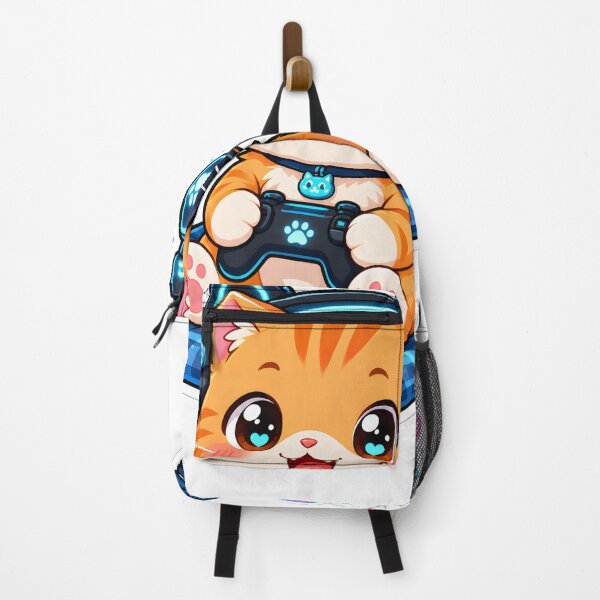 Item preview, Cute Kawaii Gamer Cat - Cozy Aesthetic Gaming Mascot Sticker designed and sold by printozaShop⭐️⭐️⭐️⭐️.