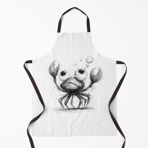 Item preview, Ocean Crab Doodle designed and sold by BRETT'S ART STUDIO.