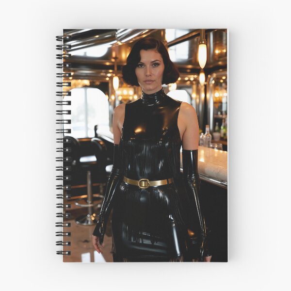 Item preview, Black Latex Dress & Opera Gloves – 1920s Glam designed and sold by Magic-Reality.