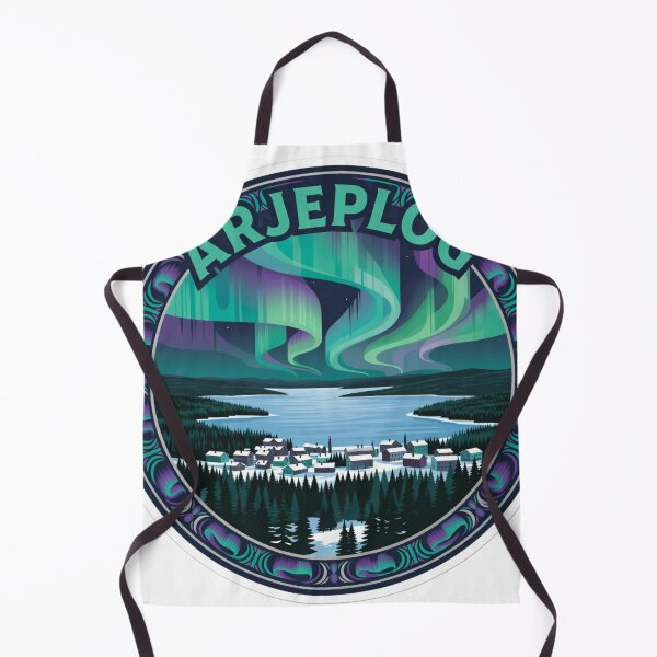 Item preview, Arjeplog Lapland Sweden Sticker designed and sold by Imaginarium of Chaos falcon88 .