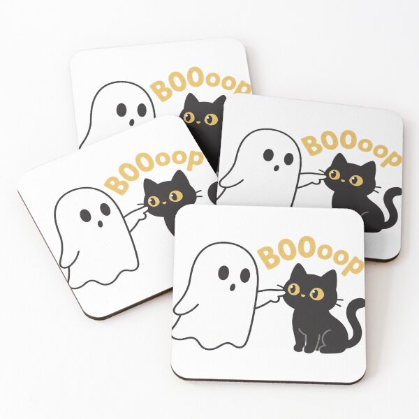 Item preview, Booop Halloween Ghost Black Cat Boop Cat Lover Spooky Season designed and sold by ZAbiriarto.