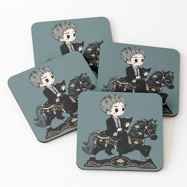 Item preview, RM Merry Go Gound – BTS Inspired Chibi Kpop Fan Art designed and sold by somewell.
