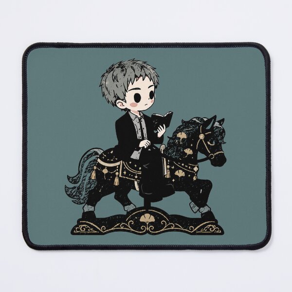 Item preview, RM Merry Go Gound – BTS Inspired Chibi Kpop Fan Art designed and sold by somewell.