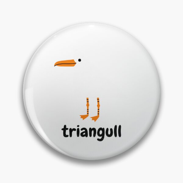 Item preview, Triangull Funny Geometry Seagull Pun Bird Lover designed and sold by ZAbiriarto.