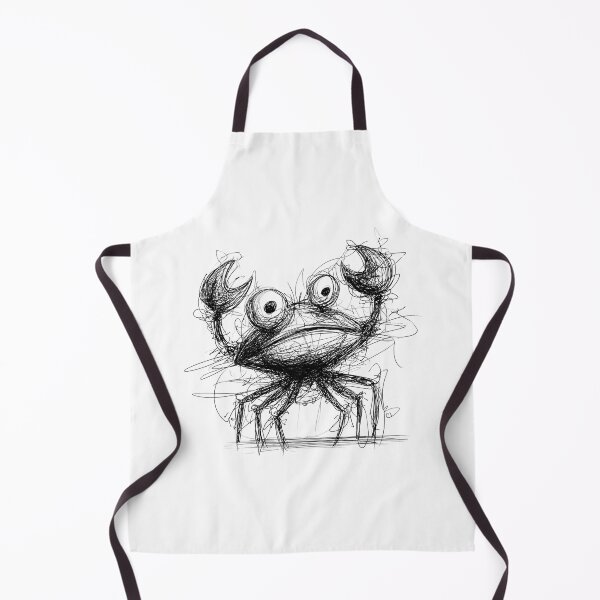 Item preview,  Confused Crab Doodle designed and sold by BRETT'S ART STUDIO.