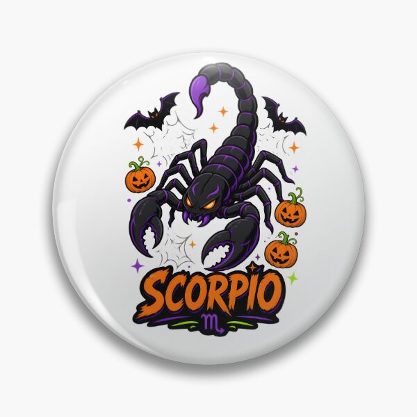 Item preview, Scorpio Halloween Cartoon Scorpion Mascot designed and sold by Zodiac Celestial Art.