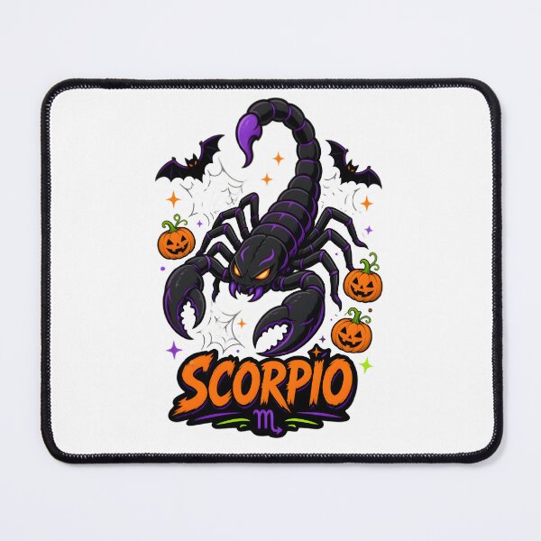Item preview, Scorpio Halloween Cartoon Scorpion Mascot designed and sold by Zodiac Celestial Art.