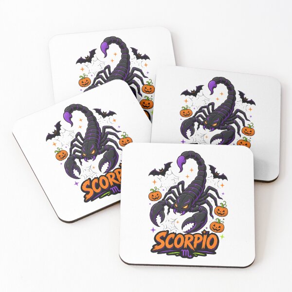 Item preview, Scorpio Halloween Cartoon Scorpion Mascot designed and sold by Zodiac Celestial Art.