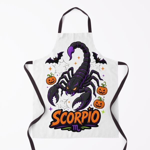 Item preview, Scorpio Halloween Cartoon Scorpion Mascot designed and sold by Zodiac Celestial Art.