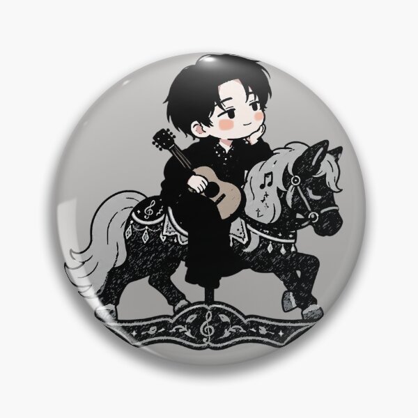 Item preview, Suga Yoongi Merry Go Gound – BTS Inspired Chibi Kpop Fan Art designed and sold by somewell.