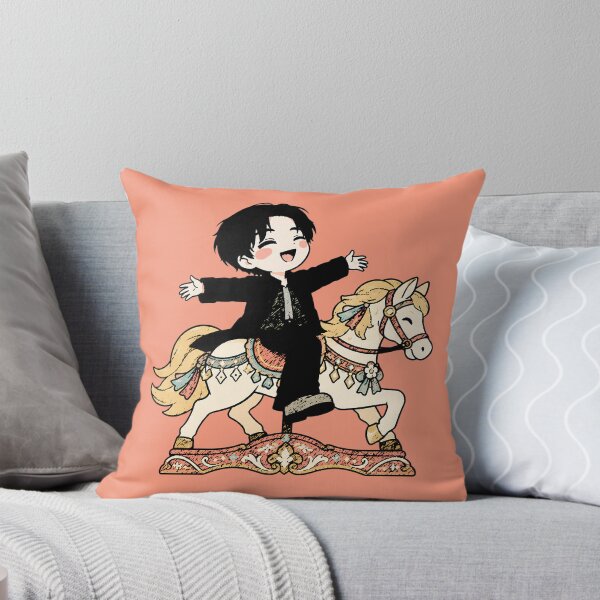 Item preview, J-Hope Merry Go Gound – BTS Inspired Chibi Kpop Fan Art designed and sold by somewell.