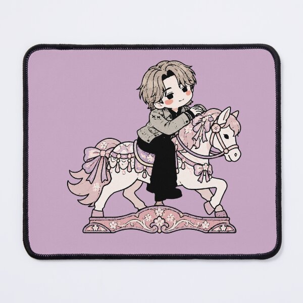 Item preview, Jimin Merry Go Gound – BTS Inspired Chibi Kpop Fan Art designed and sold by somewell.