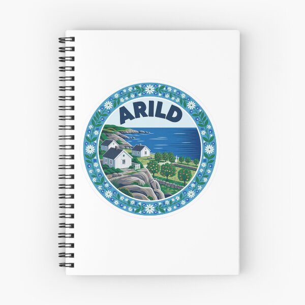 Item preview, Arild Coast Sweden Sticker designed and sold by Imaginarium of Chaos falcon88 .