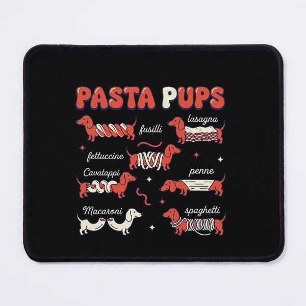 Item preview, Pasta Pups Dachshund Dog Lover Italian Food Spaghetti Lasagna Macaroni Penne designed and sold by ZAbiriarto.