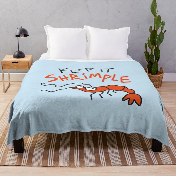 Item preview, Keep it shrimple  designed and sold by NQArtist.